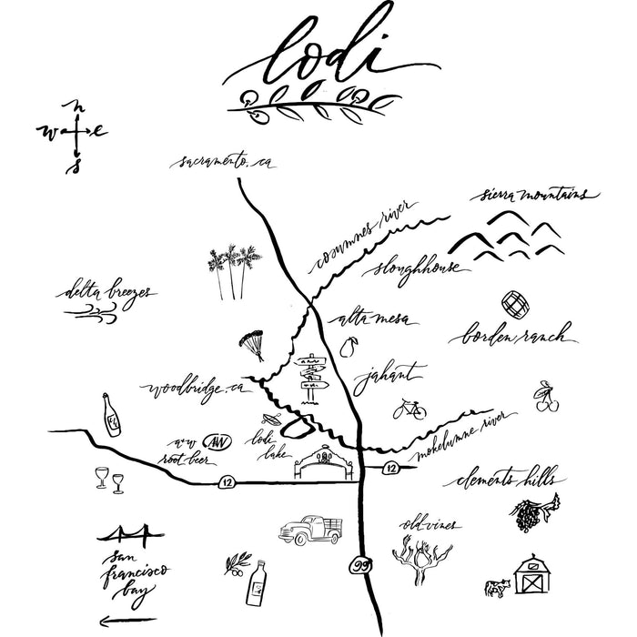 22 Oz. XD Stainless Insulated Tumbler Printed with a Customizable CALLIGRAPHY MAP Design