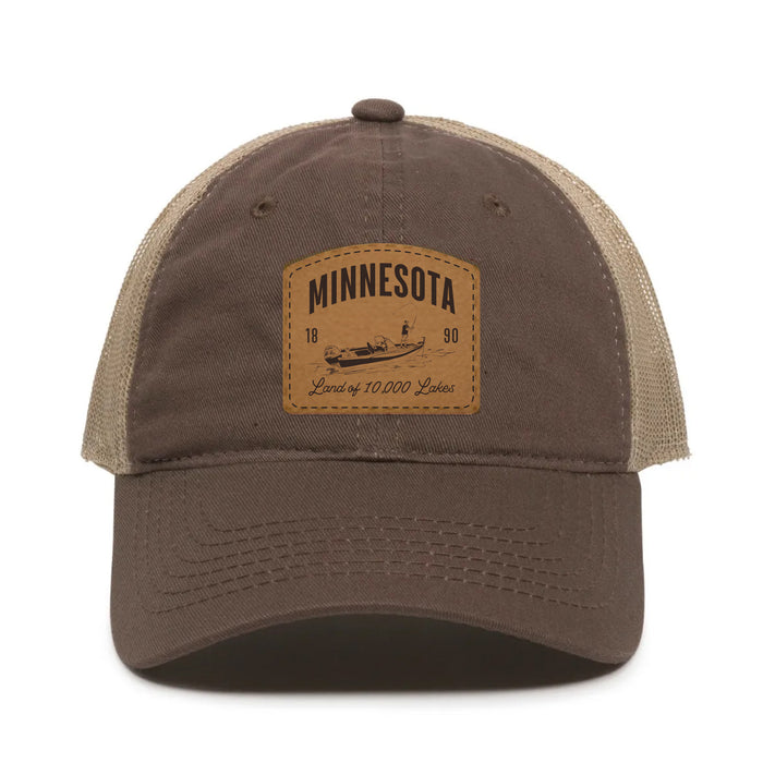 Custom CABIN Garment Washed Cotton Twill Trucker Cap