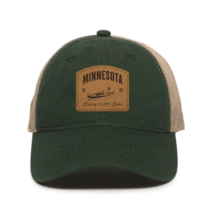 Custom CABIN Garment Washed Cotton Twill Trucker Cap