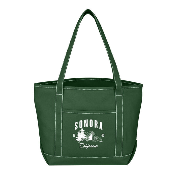 Custom Wholesale  24 oz.  Medium Cotton Canvas Yacht Tote Bag