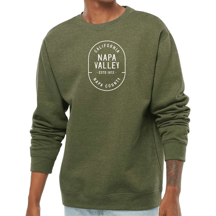 Independent Trading Co. Unisex 8.5 Oz. Midweight 8.5 Oz. Unisex Midweight Crewneck Sweatshirt