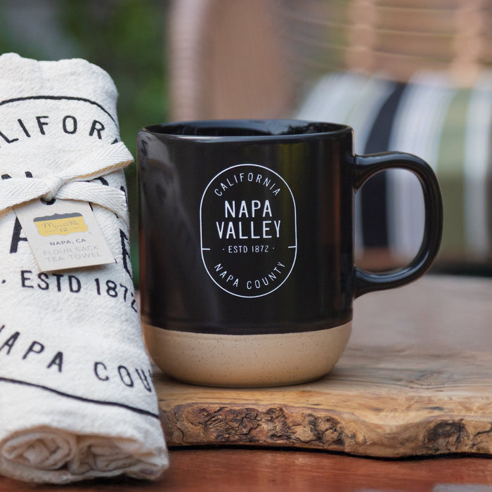 Custom Wholesale 17 Oz.  Terra Ceramic Matte Mug Printed in CAPSULE COLLECTION design