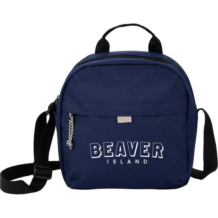 Custom BRAND / LOGO 6-Can Lunch Cooler Caribou Recycle