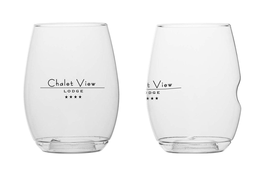 12 Oz. Stemless Wine Glass Govino® PETG Handwash Customized with your Brand or Logo - Mercantile 12