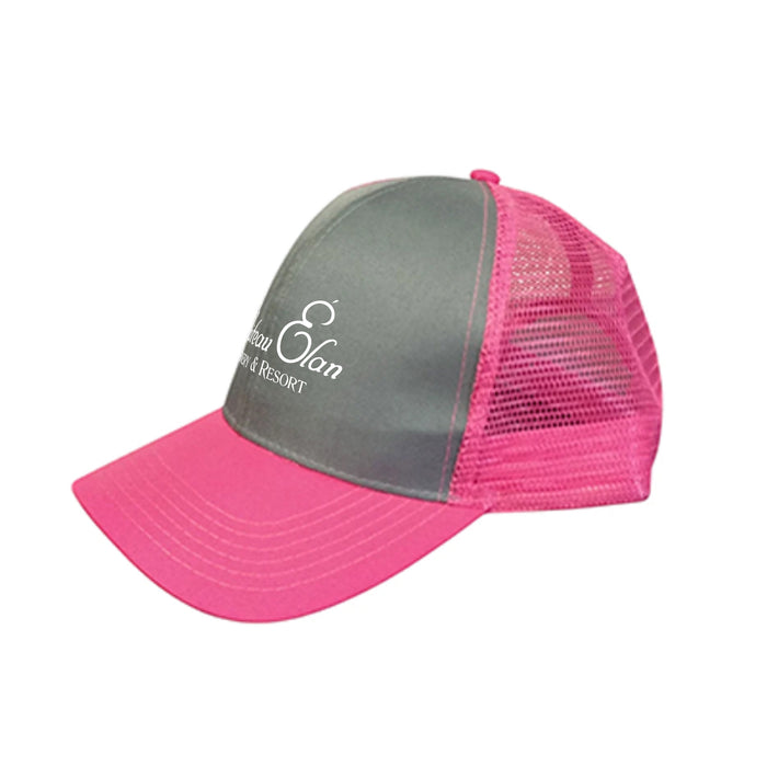 Custom BRAND / LOGO Headwear USA PolyTwill 6 Panel Trucker Cap