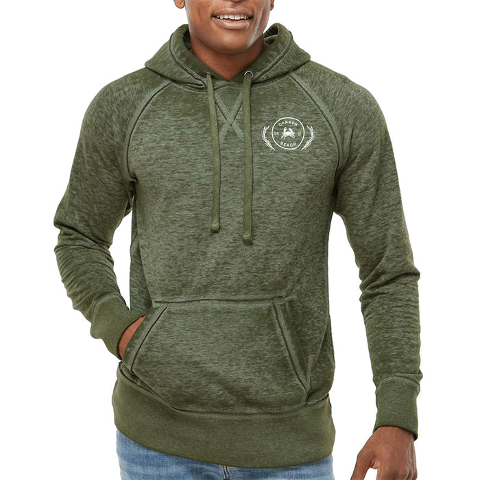 Custom Wholesale J. America Mens 8.5 Oz. Vintage Zen Fleece Hooded Sweatshirt