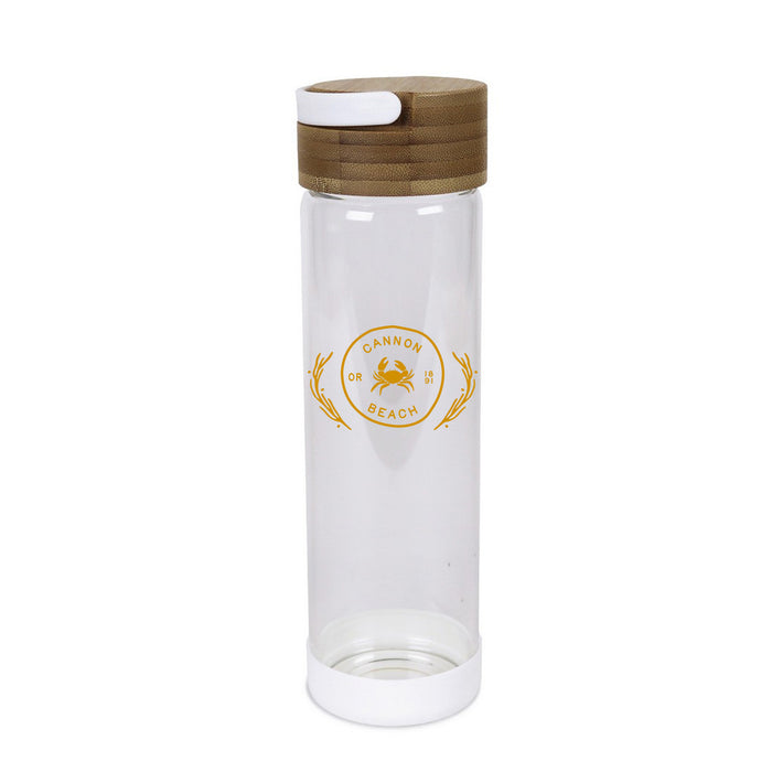 Custom COASTAL 18 Oz. Woodland Glass Tumbler