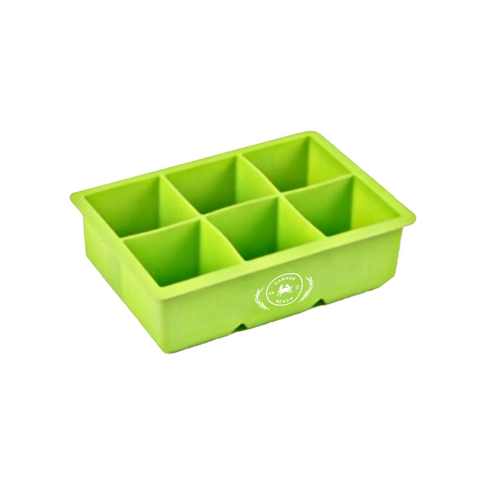 Custom BRAND / LOGO 6 Holes Silicone  Ice Cube Tray