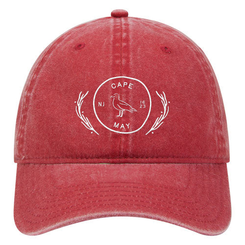 Custom COASTAL Washed Cotton Twill 6 Panel Low Cap
