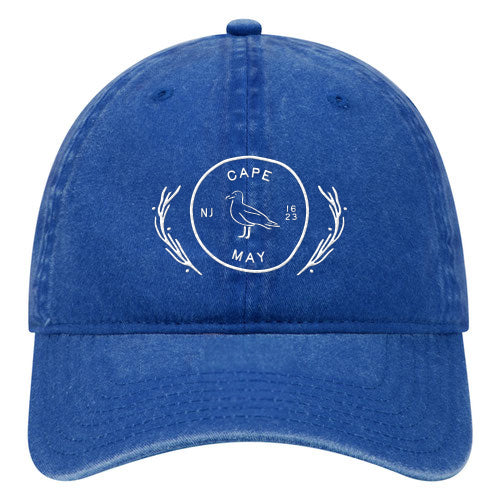 Custom COASTAL Washed Cotton Twill 6 Panel Low Cap