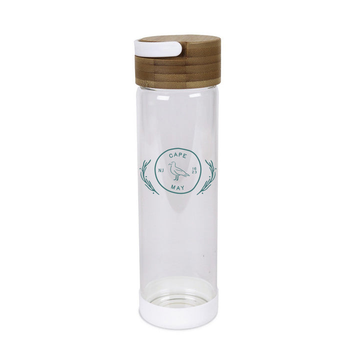 Custom COASTAL 18 Oz. Woodland Glass Tumbler