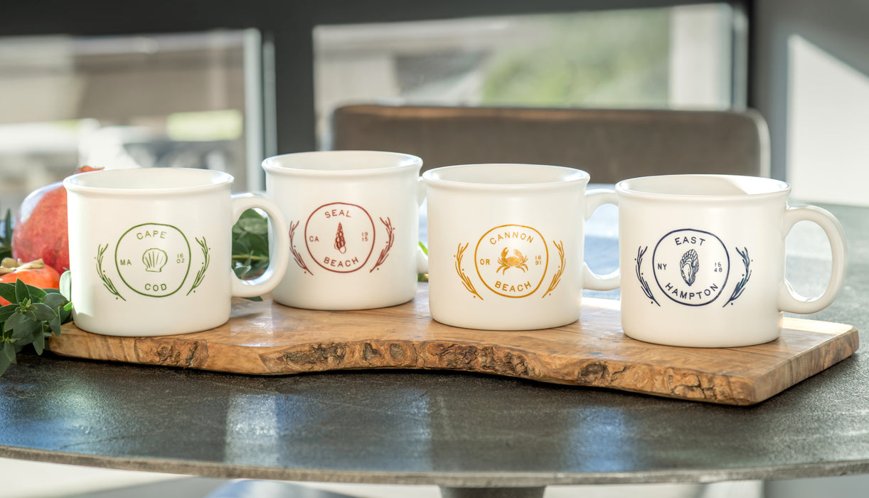 Custom COASTAL 14 Oz. Ceramic Chunky Mug