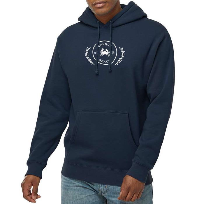 Custom Wholesale Independent Trading Co. Unisex 10 Oz. Heavyweight Hooded Sweatshirt Printed in COASTAL Collection Design