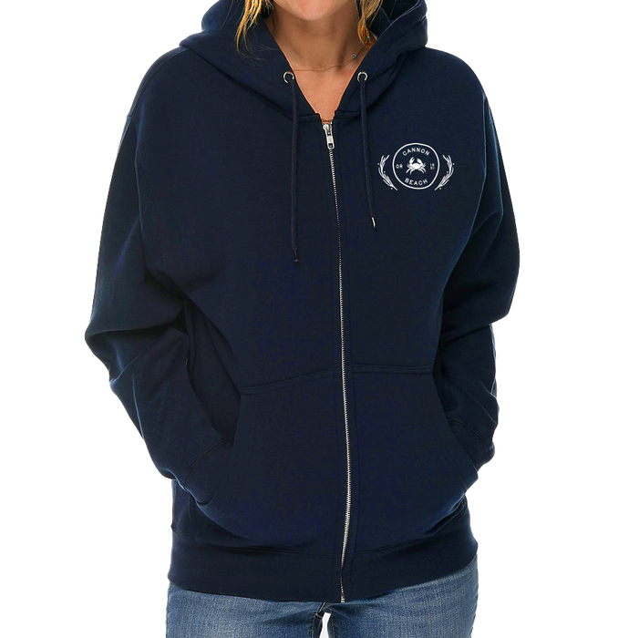 Custom Wholesale Lane Seven Unisex 8.25 Oz. Premium Full Zip Hoodie Poly Cotton