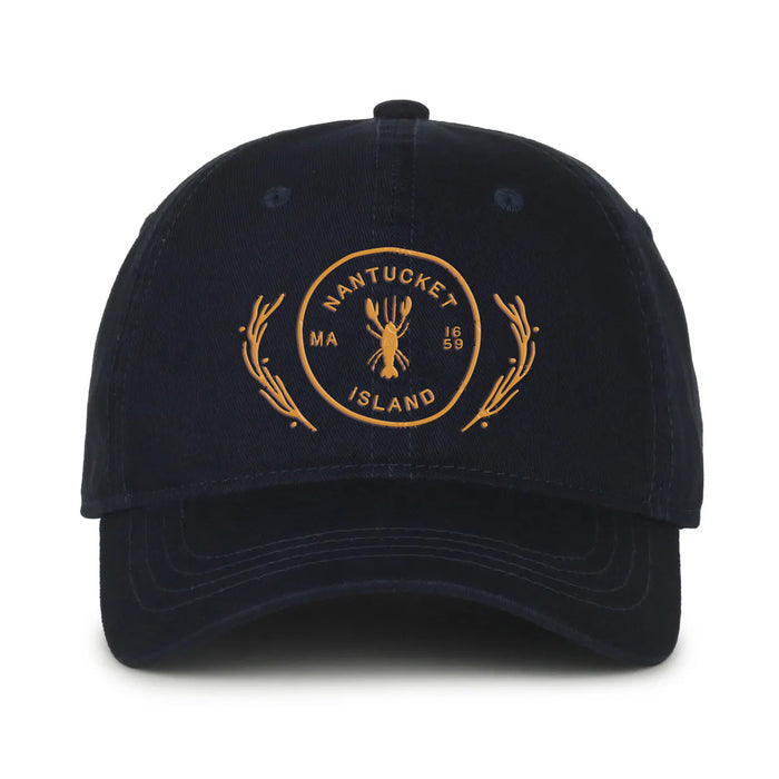 Custom COASTAL Fiber Outdoor Cap's Garment Washed Dad Cap