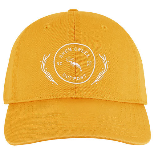 Custom COASTAL Otto Cap Garment-Washed Cotton Twill Dad Hat