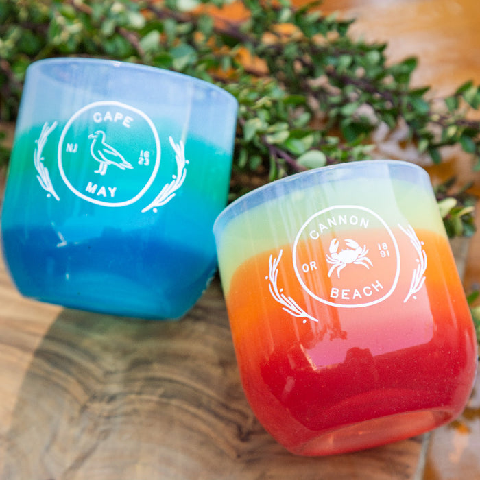 Custom COASTAL 12 Oz. Silicone Silipint Wine Cup