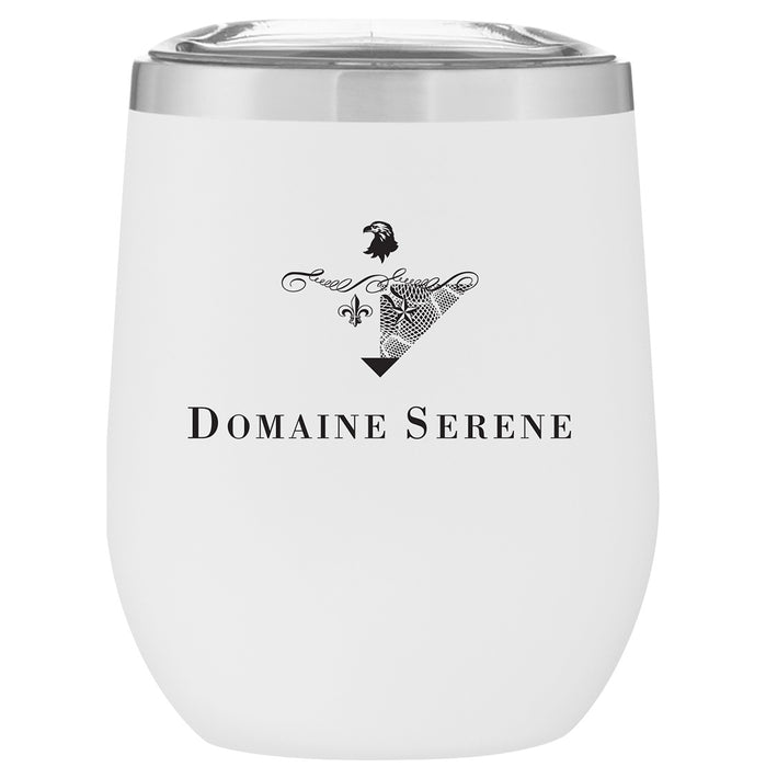 Custom Wholesale 12 Oz. Stainless Insulated Stemless Wine Cup