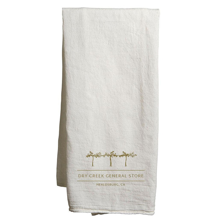 Custom Wholesale Flour Sack Tea Towel Printed in VISTA COLLECTION Design
