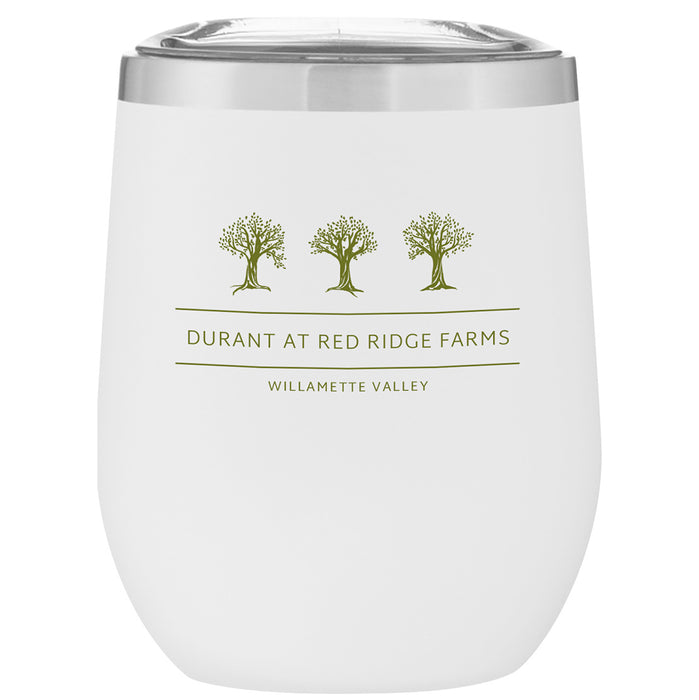Custom Wholesale 12 Oz. Stainless Insulated Stemless Wine Cup Printed in VISTA COLLECTION Design