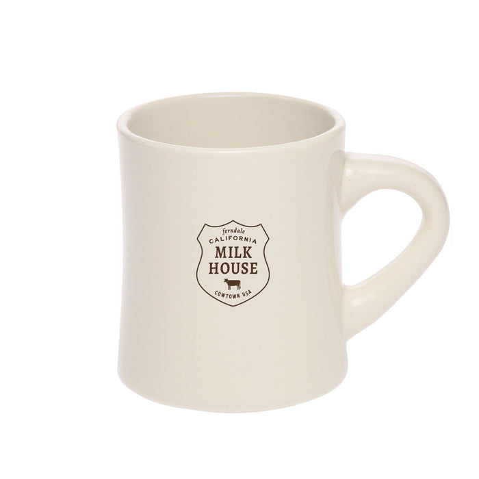 Customer Wholesale 12 oz. Thick Grip Glossy Ceramic Diner Custom Mugs