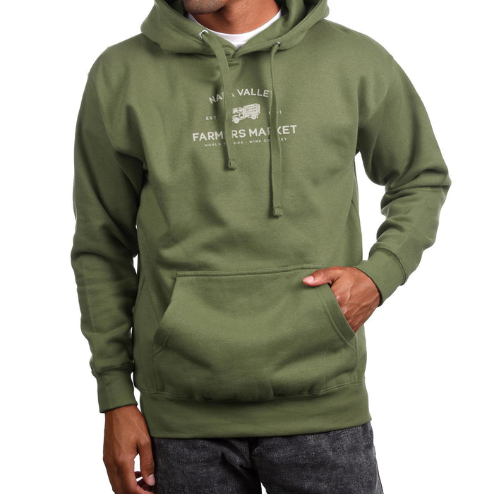 Cotton Heritage Unisex Cotton Premium 8.5 Oz Fleece Pullover Poly Cotton Hoodie