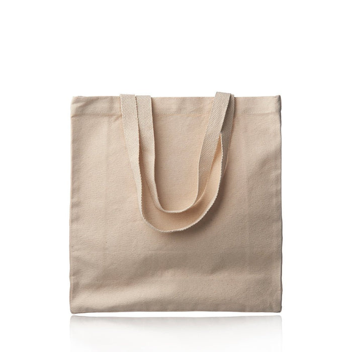 12 Oz. Trusty Shopper Canvas Tote Bag Customized with your Brand or Logo