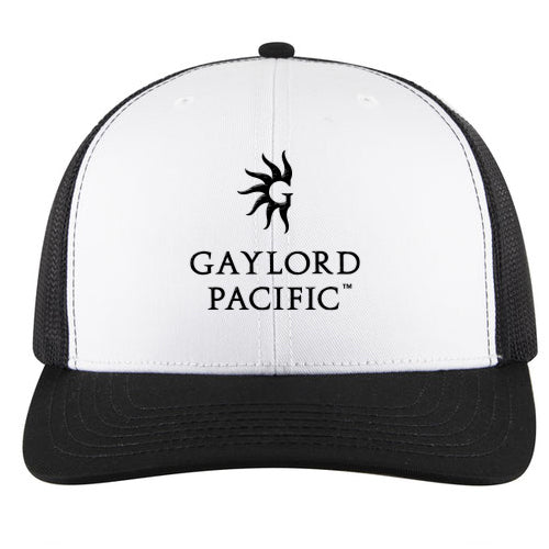 Custom BRAND / LOGO Cotton Blend Twill 6 Panel Mid Profile Mesh Back Trucker Cap