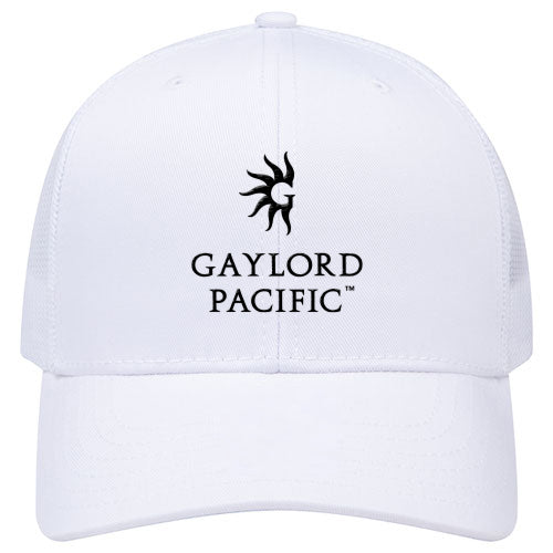 Custom BRAND / LOGO Cotton Blend Twill 6 Panel Mid Profile Mesh Back Trucker Cap