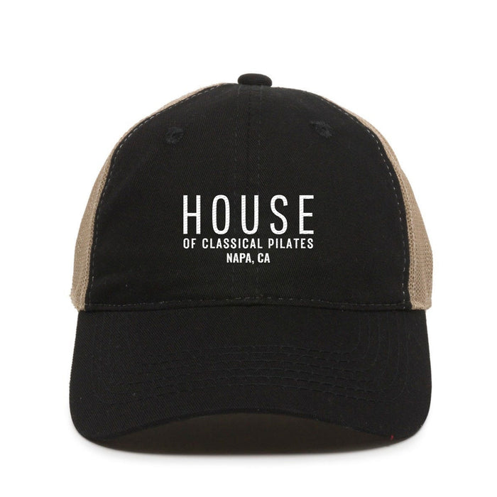 Custom BRAND/LOGO Garment Washed Cotton Twill Trucker Cap