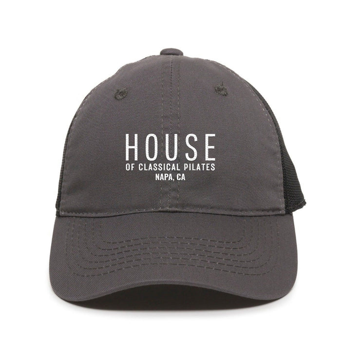 Custom BRAND/LOGO Garment Washed Cotton Twill Trucker Cap