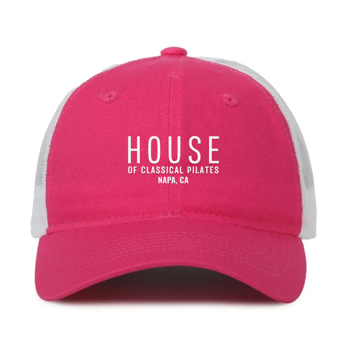 Custom BRAND/LOGO Garment Washed Cotton Twill Trucker Cap