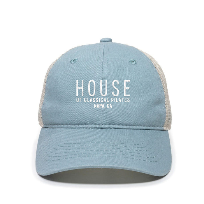 Custom BRAND/LOGO Garment Washed Cotton Twill Trucker Cap