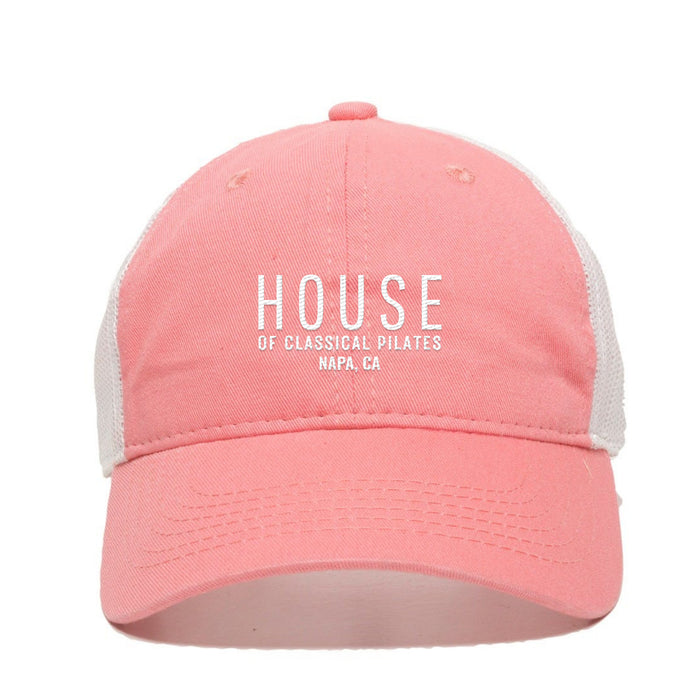 Custom BRAND/LOGO Garment Washed Cotton Twill Trucker Cap