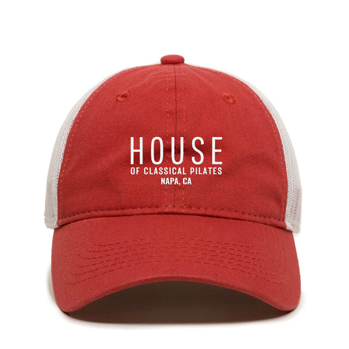 Custom BRAND/LOGO Garment Washed Cotton Twill Trucker Cap