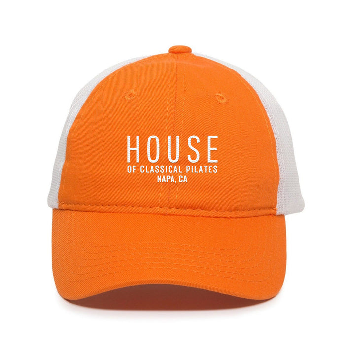 Custom BRAND/LOGO Garment Washed Cotton Twill Trucker Cap