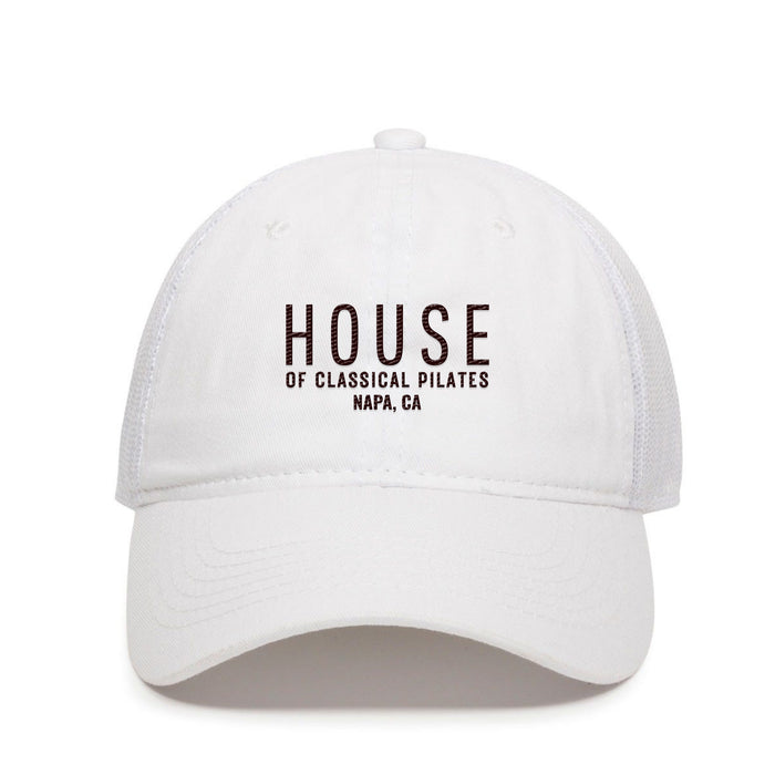 Custom BRAND/LOGO Garment Washed Cotton Twill Trucker Cap