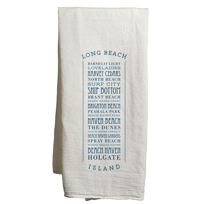 22" x 38" Flour Sack Tea Towel Printed with a Customizable APPELLATIONS COLLECTION Design