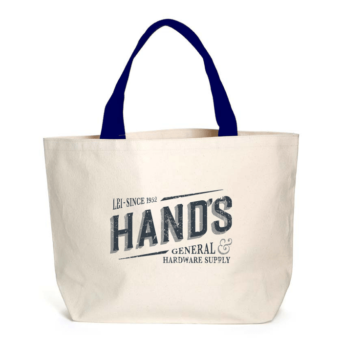 Custom Wholesale 20 Oz. Heavyweight Canvas Tote with Black Webbing Handles