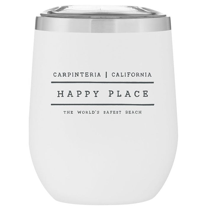 Custom Wholesale 12 Oz. Stainless Insulated Stemless Wine Cup