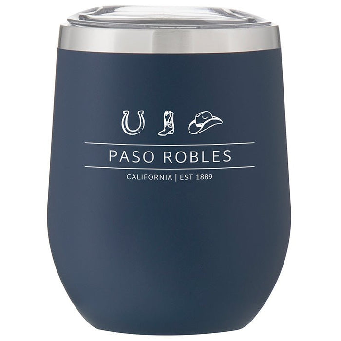 Custom Wholesale 12 Oz. Stainless Insulated Stemless Wine Cup