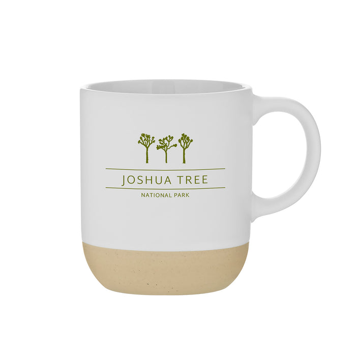 17 Oz. Ceramic Matte Terra Mug Printed with a Customizable VISTA COLLECTION design