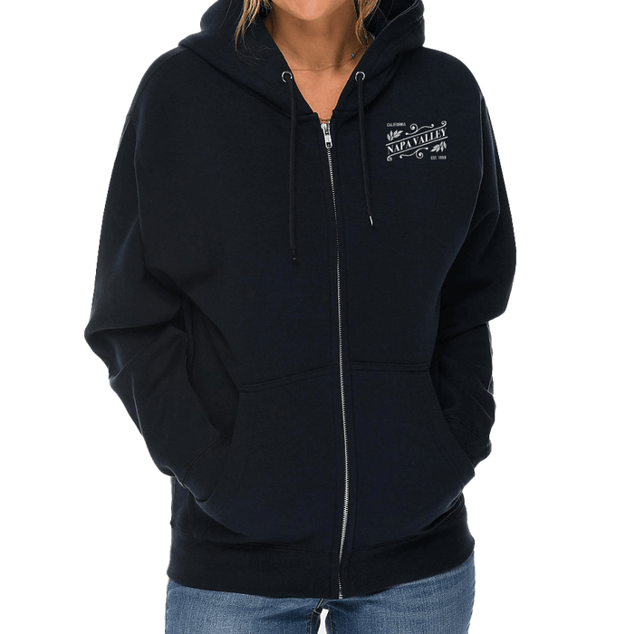 Lane Seven Unisex 8.25 Oz. Premium Full Zip Hoodie Poly Cotton