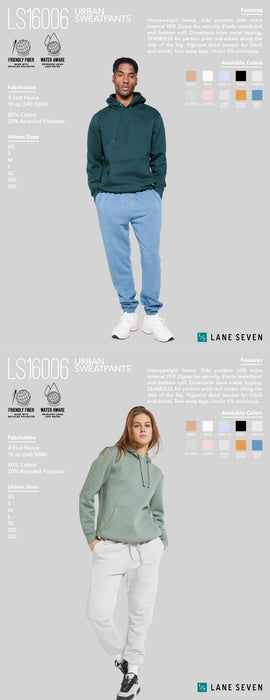 Custom Wholesale Lane Seven Mens Urban Sweatpants