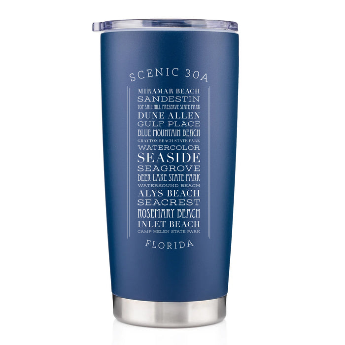 Custom LIST 20 Oz. Stainless Stocky Tumbler