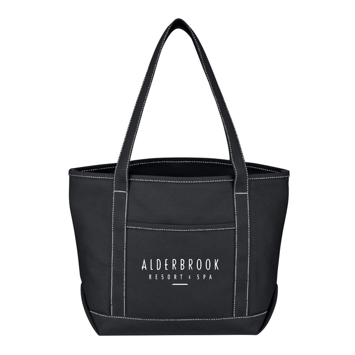 Custom BRAND / LOGO 24 Oz. Cotton Canvas Medium Yacht Tote Bag