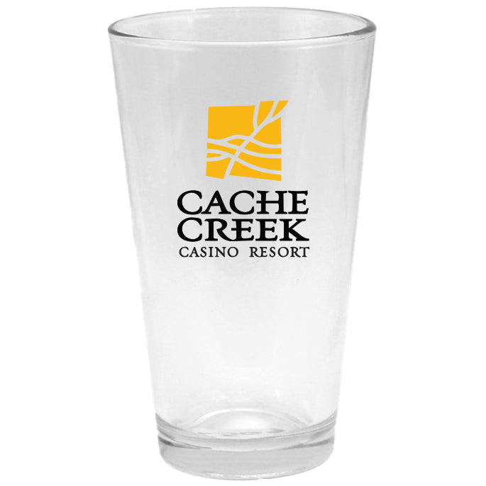 Custom BRAND / LOGO 16 Oz. Pint Glass Full Color