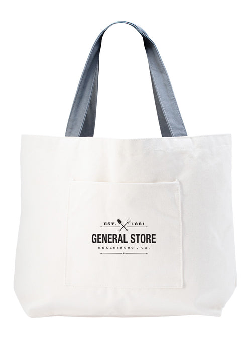 Custom BRAND/LOGO 18 Oz. Heavyweight Lined Canvas Tote