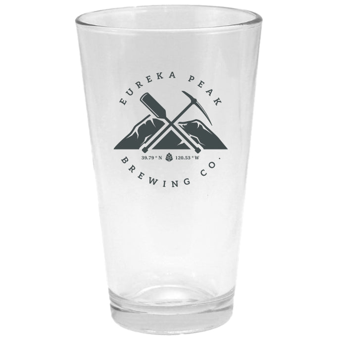 Custom BRAND / LOGO 16 Oz. Pint Glass One Color