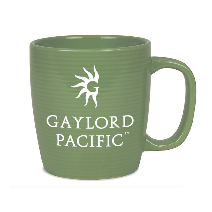 Custom BRAND / LOGO 13 Oz. Ceramic Groove Mug